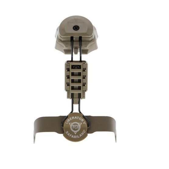 Safariland Liberator 5 Team Wendy Helmet mounting kit, flat dark earth.